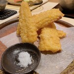 鮨 なかや - とうもろこしかき揚げ