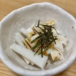 Tori Kadu - お通し(2)「山芋の短冊切り」