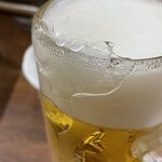 8点9 - 氷が付いたキンキンに冷えたグラスw