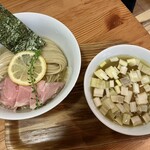 ユナイテッド ヌードル アメノオト - 昆布水つけ麺 塩