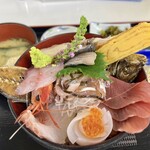 魚市場食堂 - 小田原丼（2,100円）