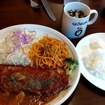 大衆ステーキ 肉の助 - ビフテキ定食　1,790円