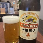 伊都ダイニング - 瓶ビール中瓶600円