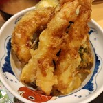 海鮮丼・天ぷら 博多 喜水丸 - 海老天丼