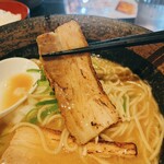 麺屋ばらお - 濃厚煮干しそば　チャーシューリフト