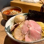 自家製麺 つきよみ - 特製担々つけ麺