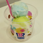 サーティワンアイスクリーム - 料理写真:チャレンジ・ザ・トリプル(スモールダブルのカップで\440、2013年8月)