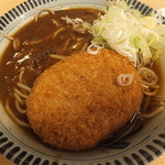 相州そば - カレーそば+コロッケ