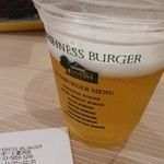 フレッシュネスバーガー - 生ビール。