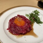 雪月花 たなかさとる - 田村牛のユッケ