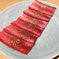 雪月花 たなかさとる - 黒毛和牛上塩タン薄切り