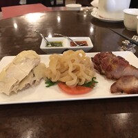 華正樓 新館 - 三種冷菜の盛合せ