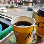 マクドナルド - セットのコーヒーです。