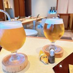 和亭・瀧野川 - 生ビールはキリン一番搾り☆