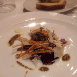 インカント -  インサラータ・ディ・ノルヴェッティ、一皿目からお気にです。