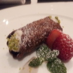 インカント - おっさんには珍しく甘いのまでしっかりいただきました。