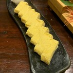 越後一会 十郎 - 出汁巻き卵600円