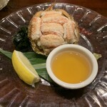 越後一会 十郎 - 毛ガニ甲羅詰め2380円