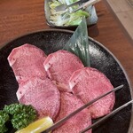 焼肉ハウス草原 - 極上ネギ塩タン