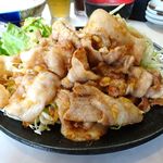 まるやま食堂 - ばらしょうが焼定食300グラム（大盛）1,700円