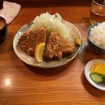 とんかつ逸業 - ロースかつ定食（1600円）