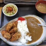 かき小屋 広田湾 - 牡蠣フライカレー