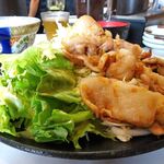 まるやま食堂 - ばらしょうが焼定食300グラム（大盛）1,700円