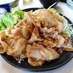 まるやま食堂 - ばらしょうが焼定食300グラム（大盛）1,700円