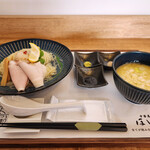 清湯醤油 ほし乃 - 帆立白湯つけ蕎麦～☆