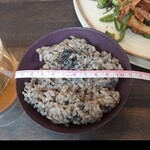 Wakana Tsumi - 玄米雑穀ごはん　お茶碗の直径11cm