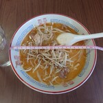 喜千 - 味噌ラーメン　650円　丼の直径21cm