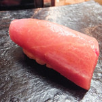 日本橋橘町　都寿司 - 鮪中トロ