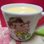 不二家レストラン  - マグカップに入ったプリン…カップの処理どうしよう（笑）