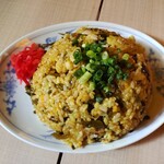 屋台酒場バッテン - 〆２ピッタリの高菜チャーハン　