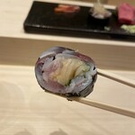 Sushi Taka - 鰯の生姜巻き