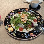 中国料理 桃李 - 海の幸のサラダ