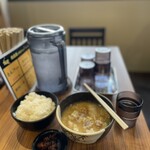 老虎苑 - とん汁定食@500円