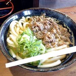 大力うどん - 肉うどん