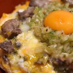 とん唐てん - 鴨肉の葱塩親子丼