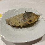 うを徳 - 宮川奥飛騨の鮎洋風(クリームチーズとかオリーブオイル)仕立て