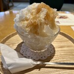 ディアンドデパートメント - MUSICA の紅茶かき氷 ¥900
