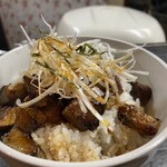 龍昇ラーメン - チャーシュー丼(280円)