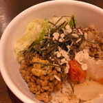 RiR organic+greens - 納豆丼