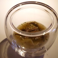 フィオッキ - :二宮さんが育てた鴨手羽肉と大麦、サマーポルチーニ茸のスープ、ミネストリーナ　