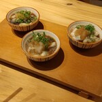 肴と鮨 津作 - 酢牡蠣