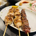 鳥ます - ふりそで2本とハツ元