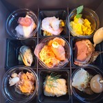 ELLE HALL Dining  - 色鮮やかな9種の前菜タパスBOX