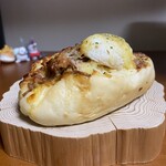 ベンケイ - まるころたまごと焼きそばのがっつり盛り