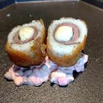 L'Agréable Esprit de GAMIN - ハモとスカモルツァチーズのロールフリット和風タルタルソース