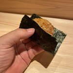 Sushi Urano - ホタテの磯辺焼き